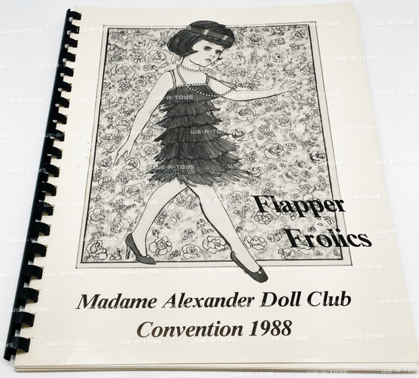 Madame Alexander 1988 Doll Club Convention Flapper Frolics Program Book USED