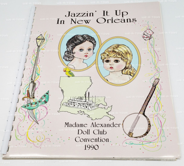 Madame Alexander 1990 Doll Club Convention Jazzin' It Up In New Orleans Program