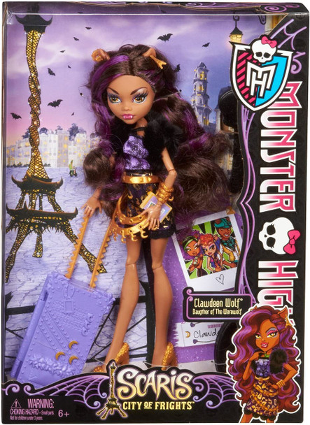 Monster High Scaris City of Frights Clawdeen Wolf Doll 2012 Mattel Y0379
