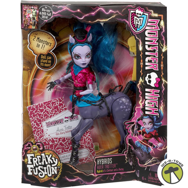 Monster High Freaky Fusion Hybrids Avia Trotter Doll 2013 Mattel BJR43