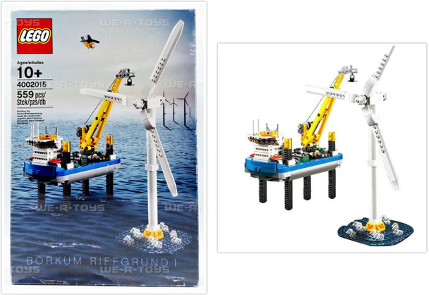 LEGO Borkum Riffgrund 1 Exclusive Lego Employee Gift 2015 559 PCS Set NRFB
