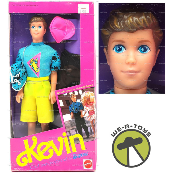 Barbie Kevin Cool Teen Boyfriend of Skipper Doll Mattel 1990 No 9325