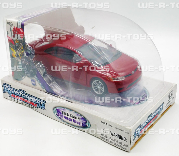 Transformers Alternators Honda Civic Si Decepticon Rumble 2006 Hasbro 83359 NEW