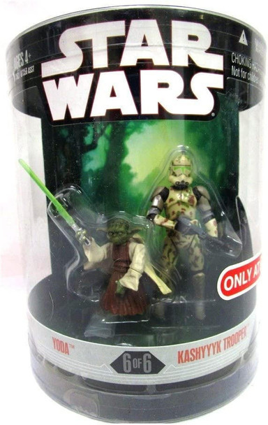 Star Wars Order 66 Yoda and Kashyyyk Trooper Action Figures Target Exclusive 6/6