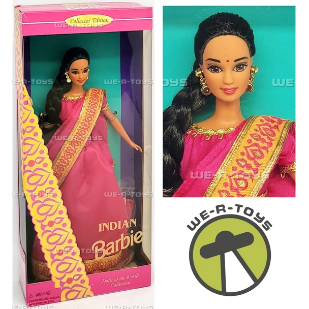 Dolls of the World Indian Barbie Doll Collector Edition1995 Mattel 14451