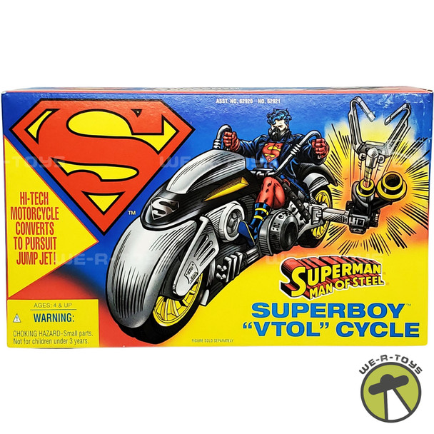 Superman Man of Steel Superboy Vtol Cycle 1995 Kenner 62921