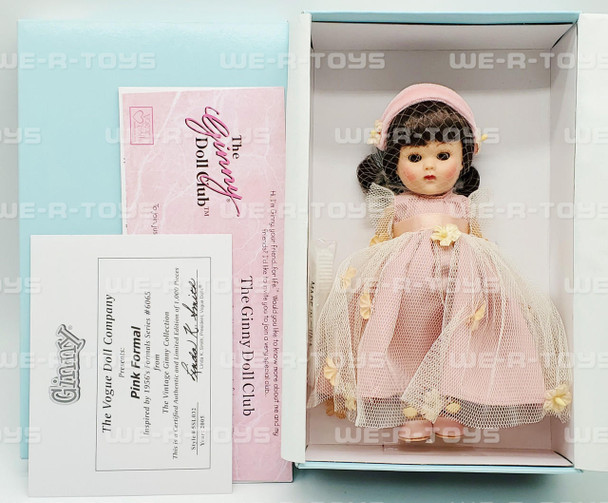 Ginny Dolls Ginny Vogue Dolls 8 Collectible Pink Formal Doll No 5SL032 Limited Edition NRFB