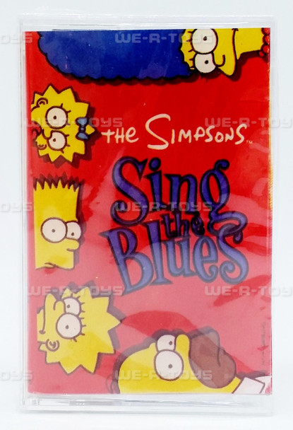 The Simpsons Sing the Blues Cassette Tape 1990 Geffen Factory Sealed 2