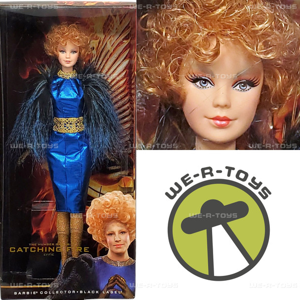 Barbie The Hunger Games Catching Fire Effie Trinket Doll Black Label X8427