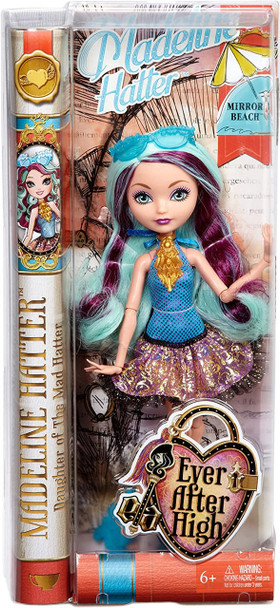 Ever After High Mirror Beach Madeline Hatter Doll Mattel CLC67
