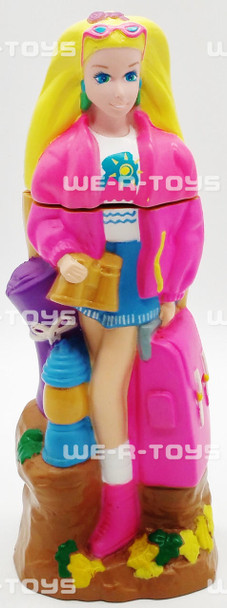 Barbie Camping Barbie bubble bath bottle 9 Mattel 1994 OPENED