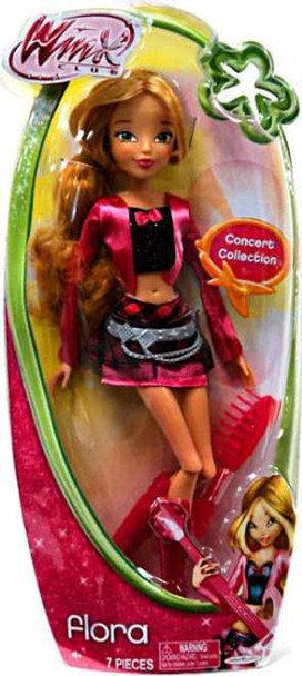 Winx Club Concert Collection Flora 11.5 Fashion Doll 2012 Jakks Pacific 44418