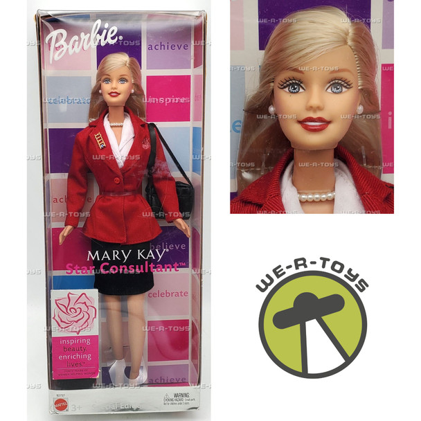 Barbie Mary Kay Star Consultant Doll Special Edition 2003 Mattel No. B2737 NRFB