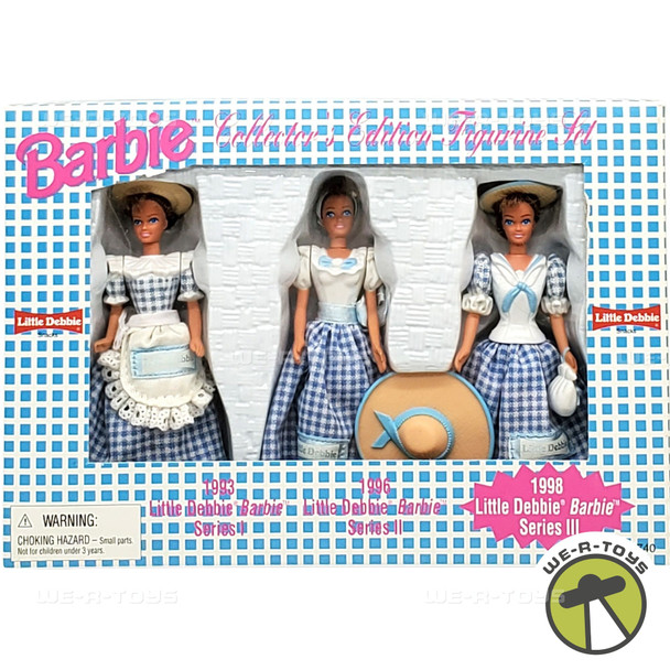 Barbie Little Debbie Collector Edition Figurine Set 1997 Mattel 17740