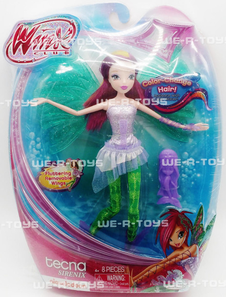 Winx Club Sirenix Collection Tecna Fashion Doll 2013 Jakks Pacific #58901 NRFP