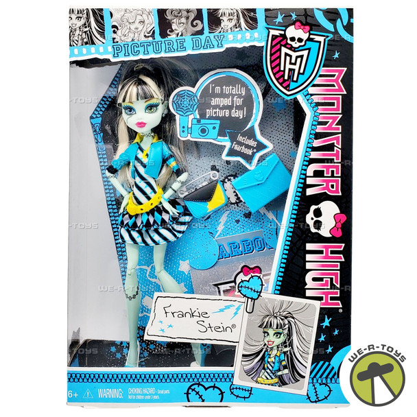 Monster High Picture Day Frankie Stein Doll 2012 Mattel Y7697