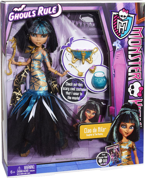 Monster High Ghouls Rule Cleo de Nile Doll 2012 Mattel X3718