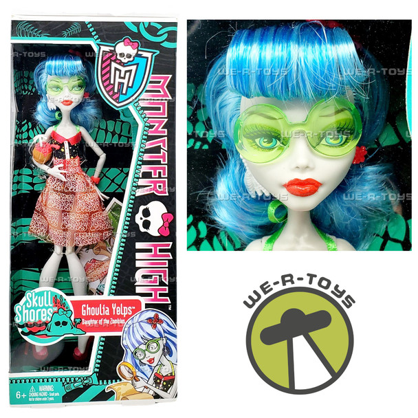 Monster High Skull Shores Ghoulia Yelps Doll 2011 Mattel W9181