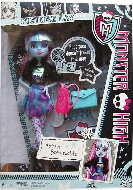 Monster High Picture Day Abbey Bominable Doll 2012 Mattel Y4311