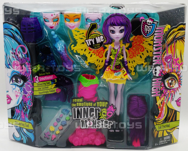 Monster High Inner Monster Deluxe Pack With 3 Emotions Mattel 2014 No BJR23 NIB