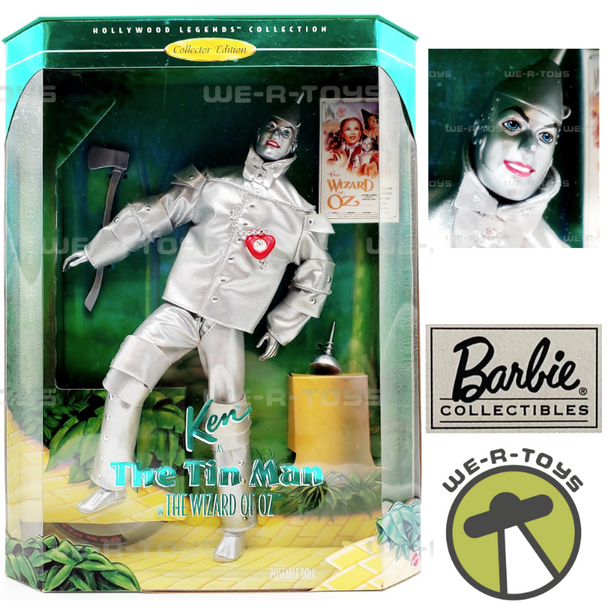 Ken as the Tin Man Barbie Doll Hollywood Legends The Wizard of Oz 1995 Mattel