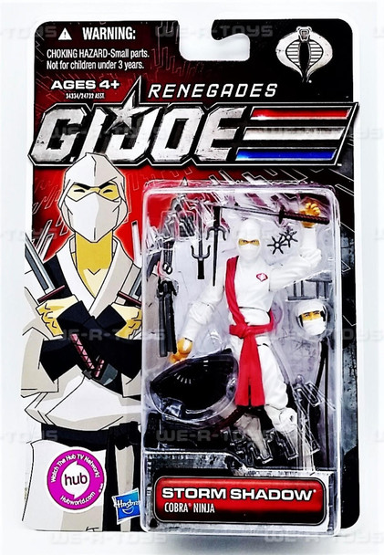 GI Joe GI Joe Renegades Storm Shadow Cobra Ninja 3.75 Action Figure 2011 Hasbro NRFP