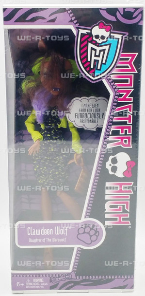Monster High Killer Style II Clawdeen Wolf Doll 2012 Mattel X5107