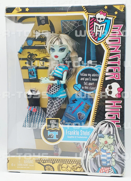 Monster High Frankie Stein Home Ick Class Doll 2011 Mattel #Y4686NRFB