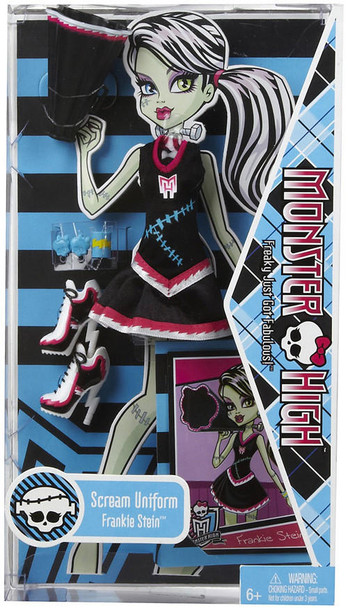 Monster High Scream Uniform Frankie Stein Fashion Accessory Pack Mattel T7981