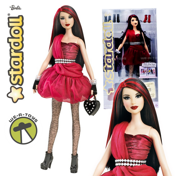 Barbie Stardoll Fallen Angel Doll Style 1 2011 Mattel W2200