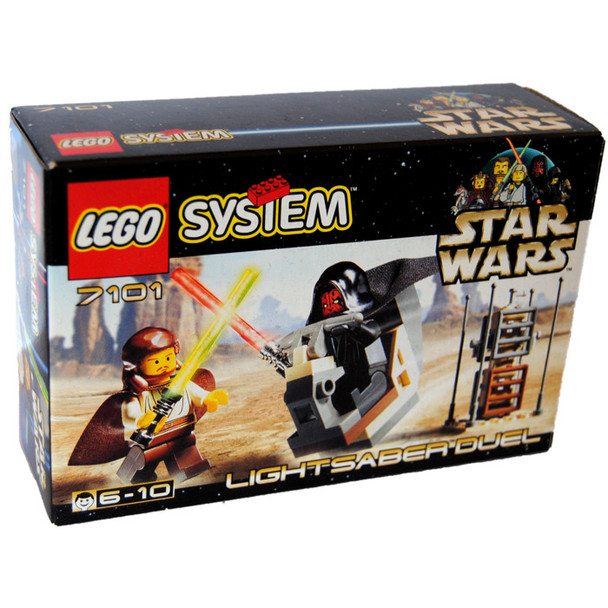 Lego System 7101 Star Wars Lightsaber Duel 50 Pcs