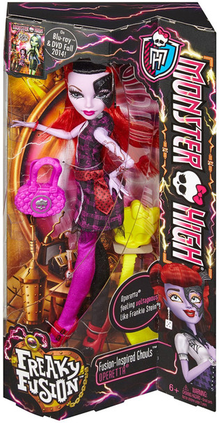 Monster High Freaky Fusion Operetta Doll 2013 Mattel CBP37