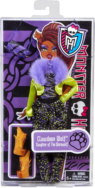 Monster High Clawdeen Wolf Maul Session Fashion Pack 2011 Mattel X3663