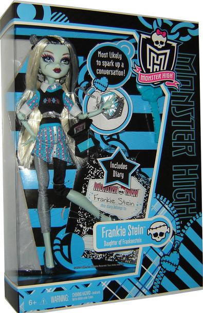 Monster High Wave 2 Frankie Stein Doll 2011 Mattel V7989