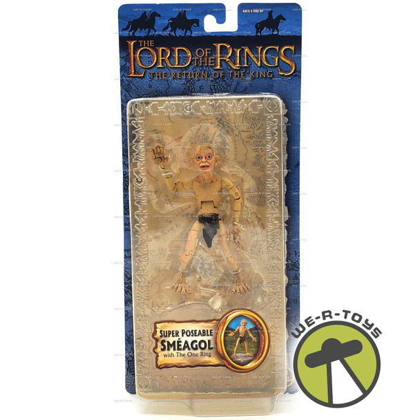 Lord of the Rings Super Poseable Smeagol with The One Ring Action Figure #81358
