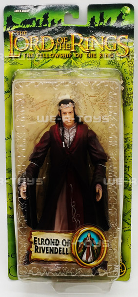 Lord of the Rings Elrond of Rivendell Action Figure Toy Biz 2004 No 81436 NRFP