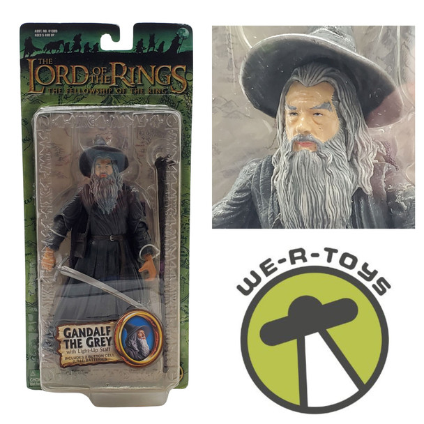 Lord of the Rings Gandalf the Grey Action Figure Toy Biz 2003 No 81388 NRFP