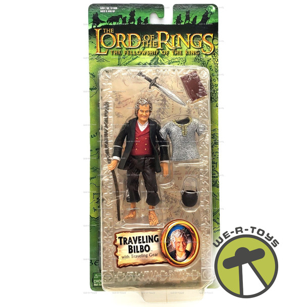 Lord of the Rings Traveling Bilbo Baggins Figure 2003 Toy Biz #81392