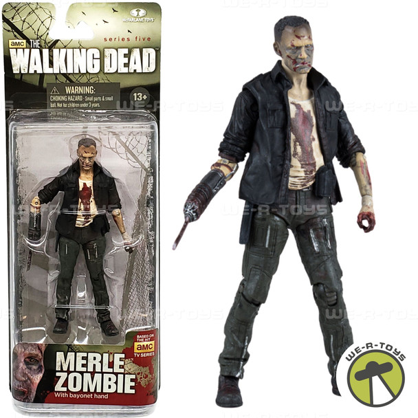 The Walking Dead Merle Zombie Action Figure Series 5 McFarlane Toys 2014 NRFP