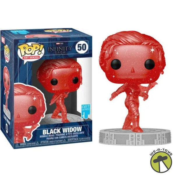 Funko Pop! Art Series Marvel Infinity Saga #50 Black Widow Vinyl Action Figure