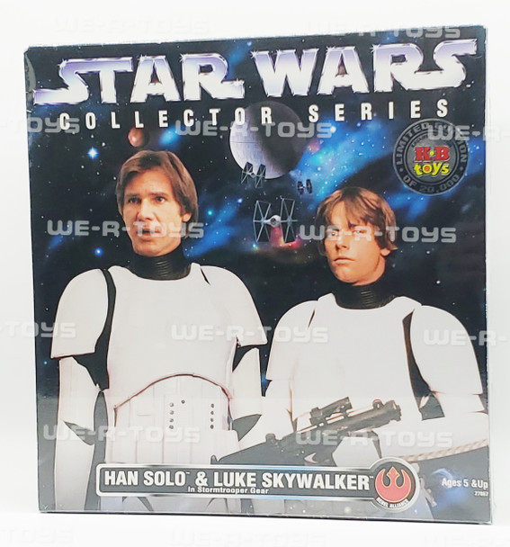 Star Wars Collector Series Han Solo & Luke Skywalker in Stormtrooper Gear KBToys