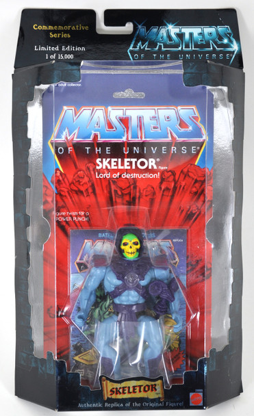 2000 Masters of the Universe Skeletor Commemorative Series Action Figure Mattel