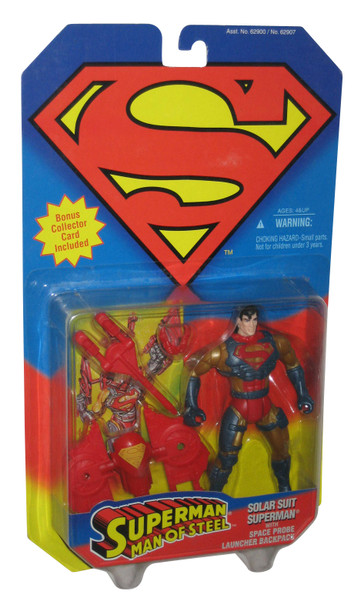 DC Superman Man of Steel Solar Suit Superman Action Figure Kenner 1995