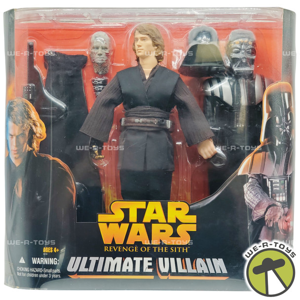 Star Wars Revenge of the Sith Ultimate Villain Anakin Skywalker Darth Vader Set
