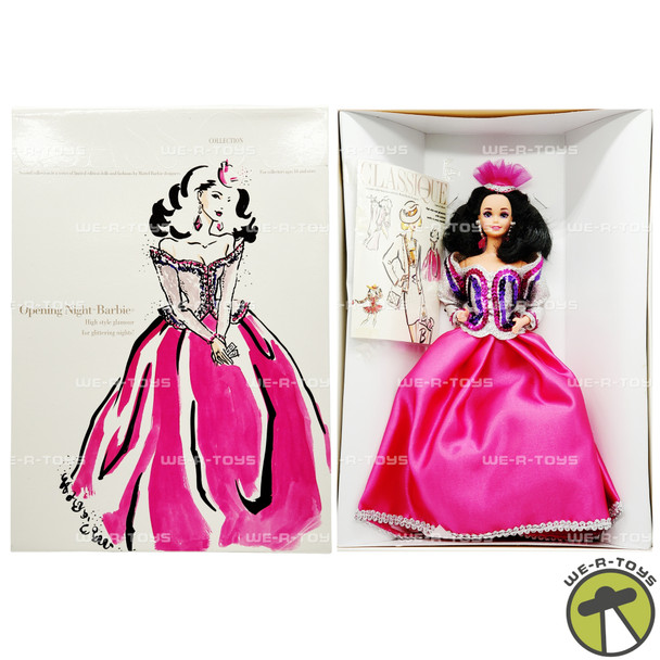 Opening Night Barbie Doll Classique Collection Limited Edition 1993 Mattel 10148