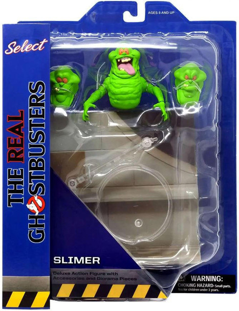 Ghostbusters Diamond Select Toys The Real Ghostbusters Slimer Deluxe Action Figure