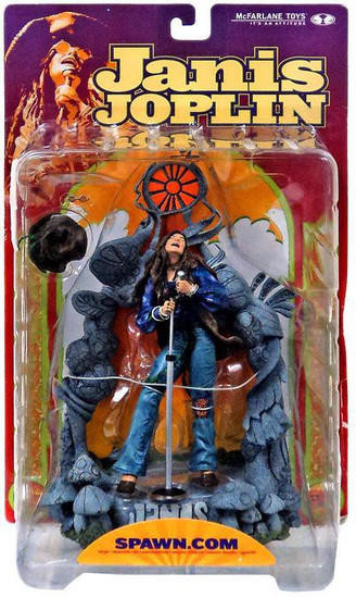 McFarlane Toys Super Stage Figures Janis Joplin Action Figure 2000