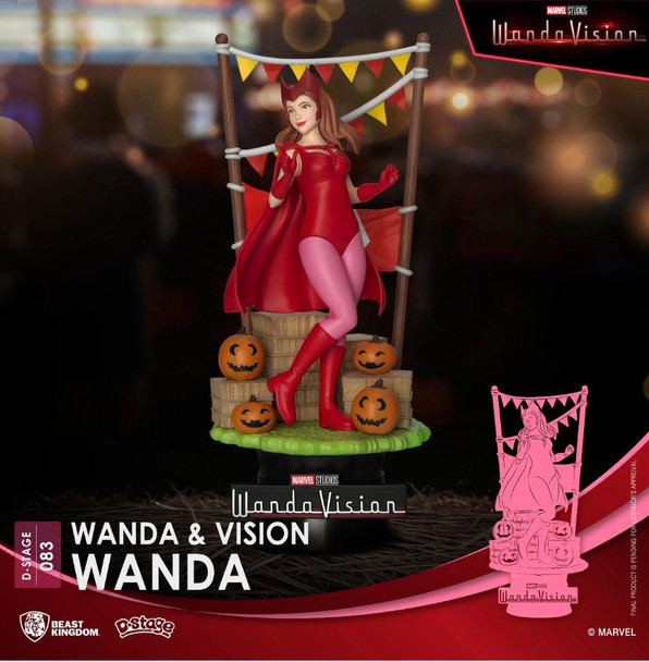 Marvel Studios WandaVision Wanda DS-083 Diorama Stage Figure Beast Kingdom