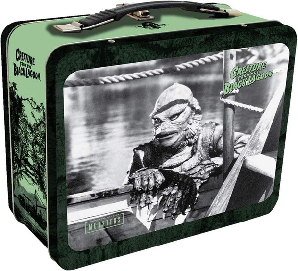 Universal Studios Universal Monsters Creature from The Black Lagoon Retro Lunchbox Tin Tote