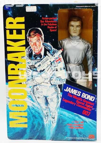 James Bond Moonraker James Bond 12.5 Fully Poseable Figure 1979 Mego 96001 NRFB